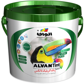 رنگ پایه اكريليك لاتكس نيمه مات الوان تینت