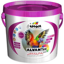 رنگ پایه رنگ اكريليك لاتكس براق الوان تینت